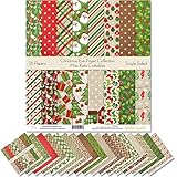 Pattern Paper Pack - Christmas Eve - Scrapbook Premium Specialty Paper Single-Sided 12