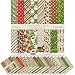 Pattern Paper Pack - Christmas Eve - Scrapbook Premium Specialty Paper Single-Sided 12"x12" Collection Includes 16 Sheets - by Miss Kate Cuttables