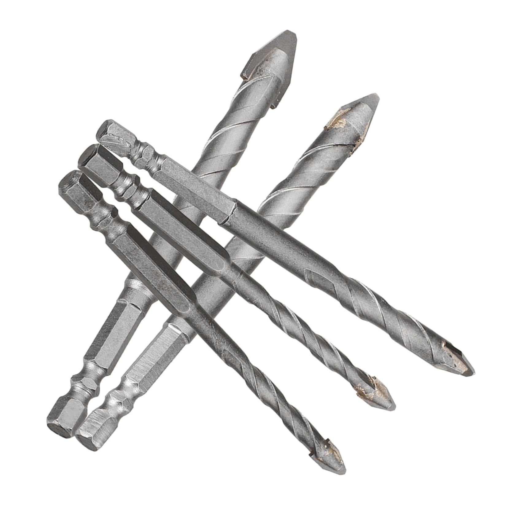 Holibanna DIY Kit 5pcs Eccentric Drill Bits for Concrete Metal Precision Drill Bits Set Tungsten Steel Easy to Use
