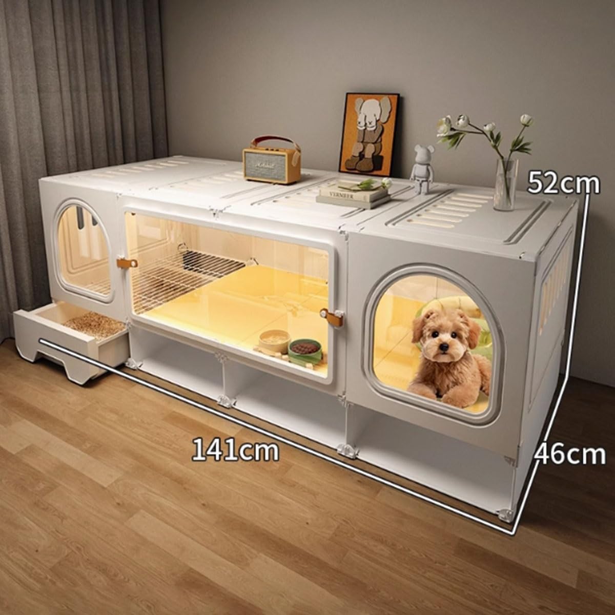 犬用ケージ 大型犬用 取り外しトレイ付き Amazon.co.jp: 犬ケージ 大型犬用ゲージ トレイ付きでお手入れ簡単 大