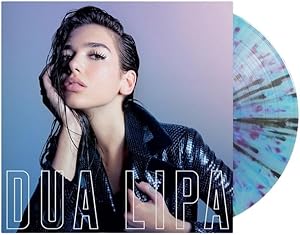Dua Lipa Exclusive Limited Black/Blue/Purple Splatter