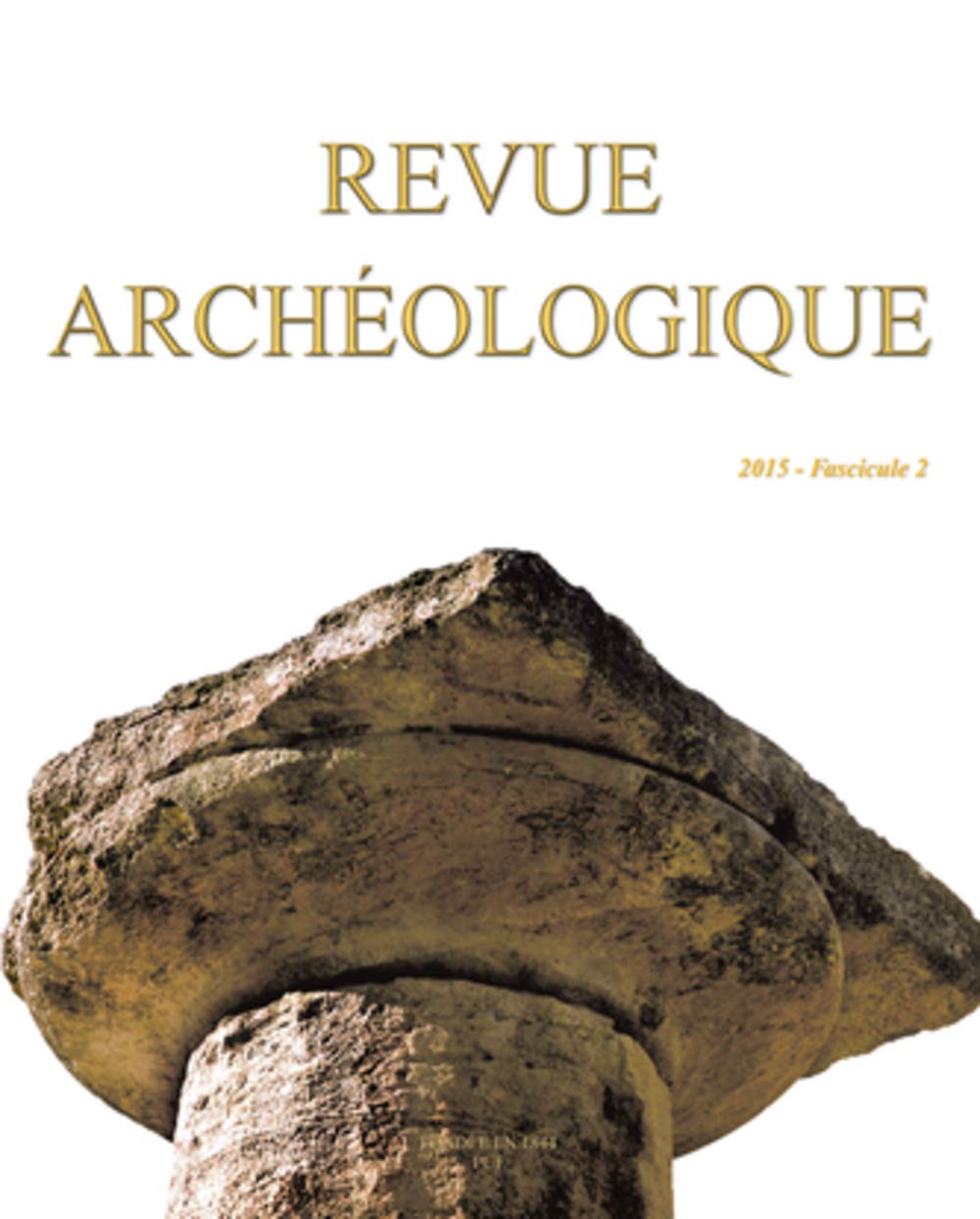 Revue archéologique 2015, n° 2