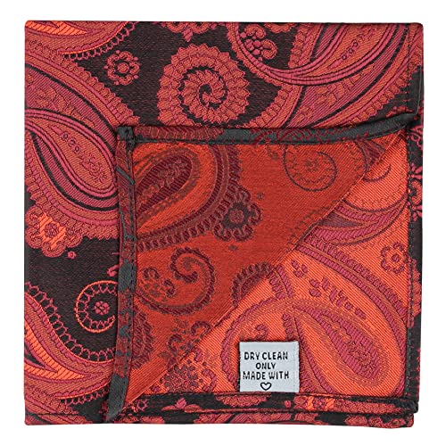 Image of Kovove The Paisley Treat Pocket Square For Men