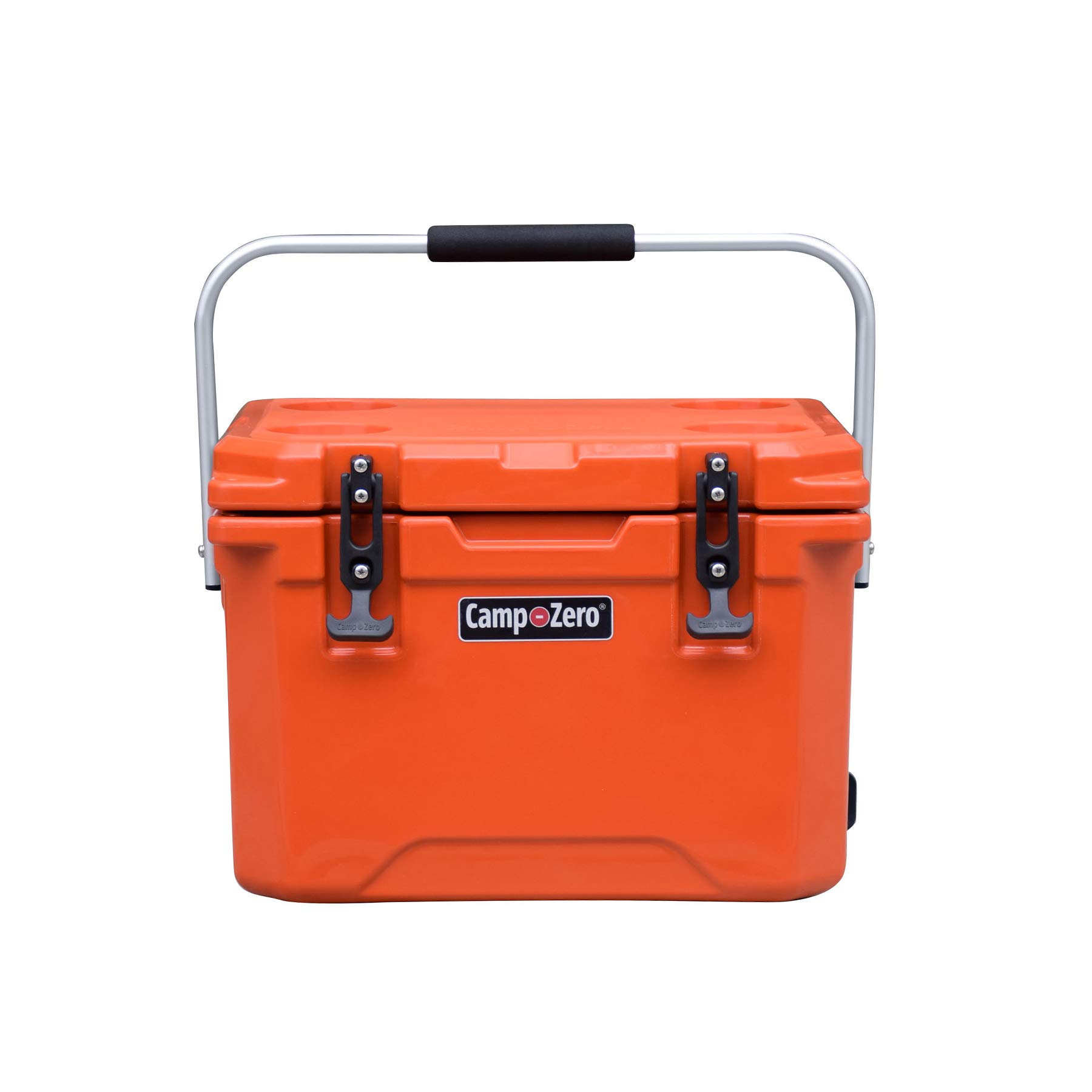 CAMPZERO 20L 21.13 Quart Premium Cooler/Ice Chest with 4 Moldedin