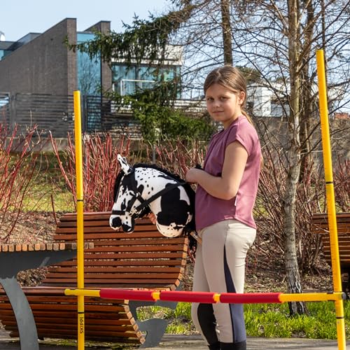 SKIPPI Hobby Horse Rappschecke, A3 Steckenpferd mit Halfter und Zügeln – Ansicht 5