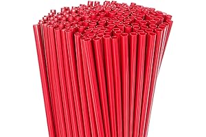 10 Inch Premium Quality Red Drinking Straws