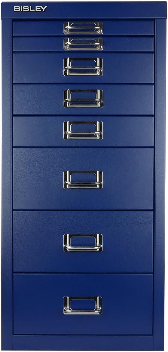 Bisley 8 Drawer Steel UnderDesk Multidrawer Storage