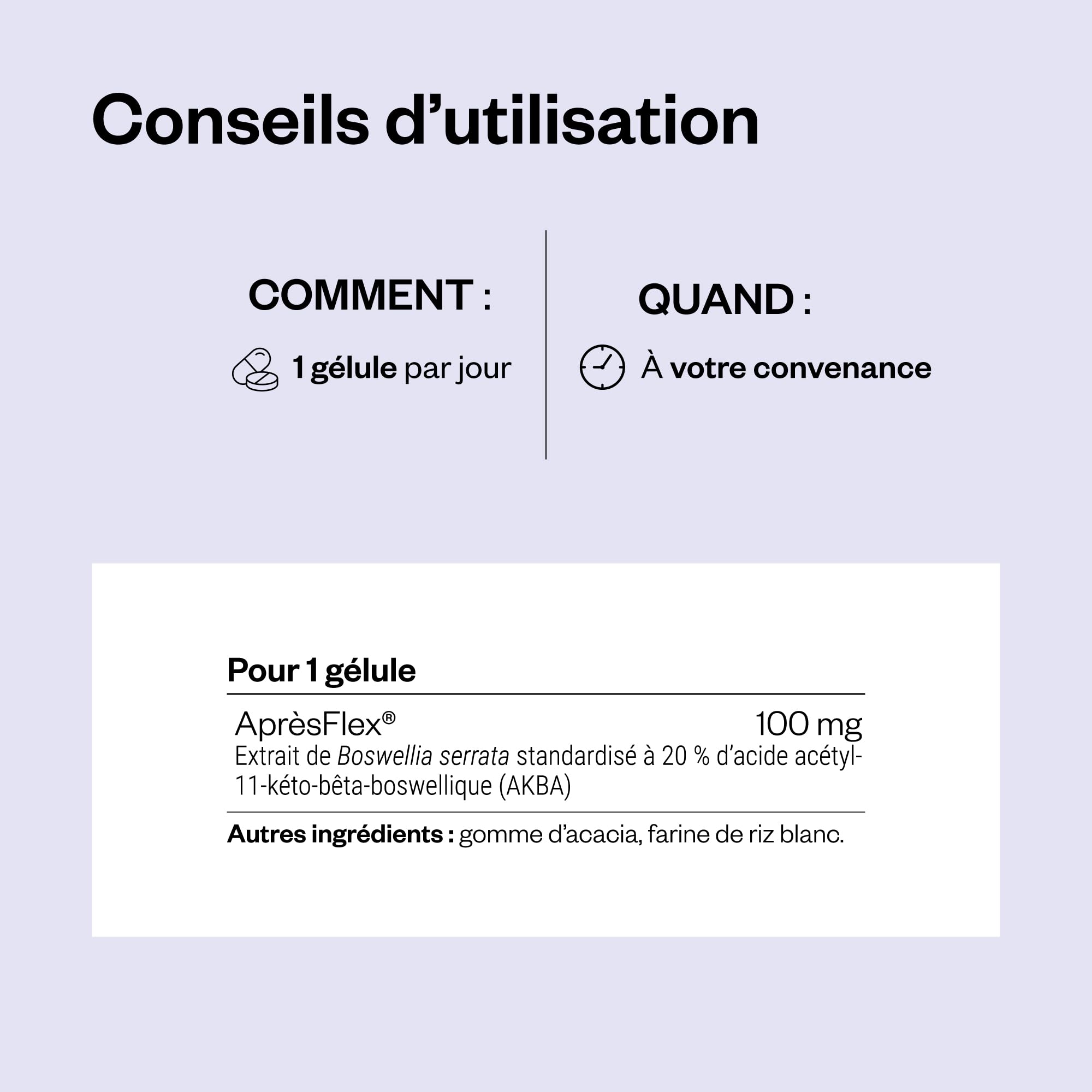 Super Boswellia - Aide à Retrouver Le Confort Articulaire - Anti-inflammatoire - Extrait de Boswellia Serrata Standardisé à 20% d’AKBA - Grande Absorption - Vegan - Sans Gluten - Supersmart
