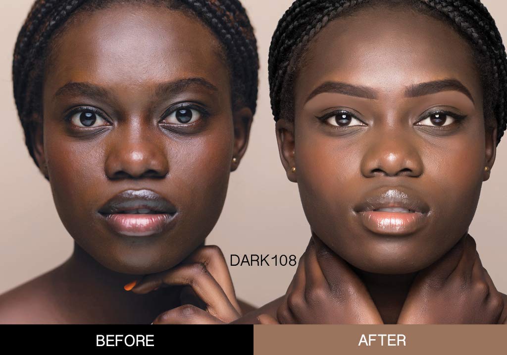 Bellaterra Cosmetics BB Cream – Tinted Moisturizer & Mineral Foundation Makeup, Dark 108 – Lightweight, Oil-Free, Buildable Coverage, Matte Finish, Anti-Aging Concealer, Clean Beau...