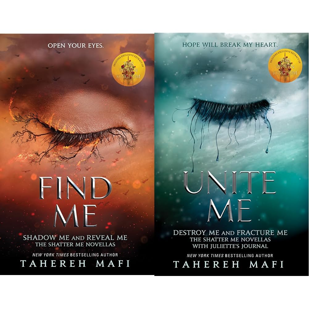 Find Me: TikTok Made Me Buy It! The most addictive YA fantasy series of the year (Shatter Me) & Unite Me: TikTok Made Me Buy It! The most addictive YA fantasy series of the year (Shatter Me)