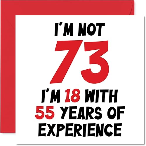Vista 208 de Tarjeta de cumpleaños número 98 para mujeres y hombres – Not 98 I'm 18 With 80 Years Experience – Divertida tarjeta de cumpleaños noventa y ocho