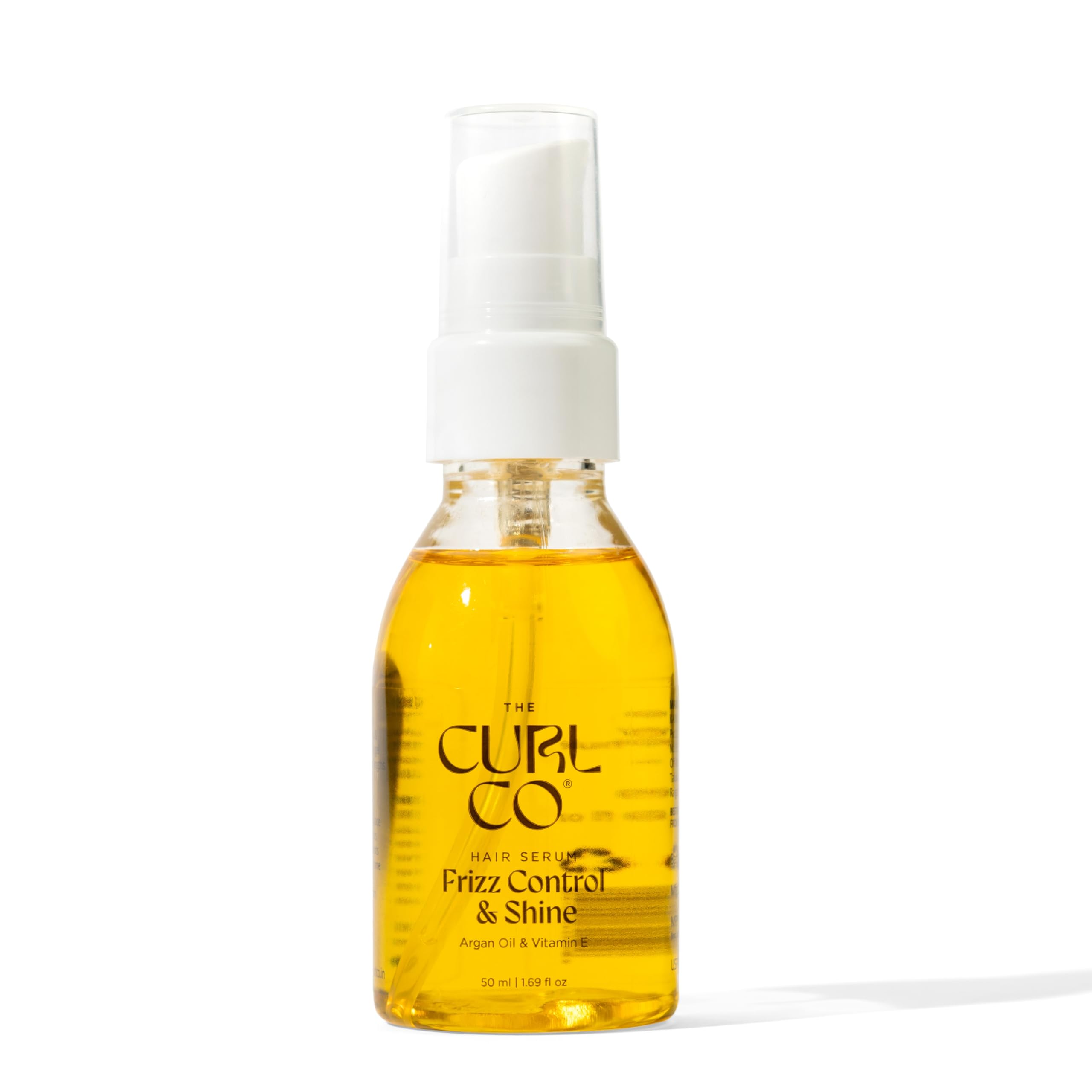 The Curl Co Frizz Control & Shine Hair Serum - 50ml | With Sunflower Oil, Argan Oil & Vitamin E | Controls Frizz, Adds Glossy Shine | For Wavy, Curly & Coily Hair-image-33