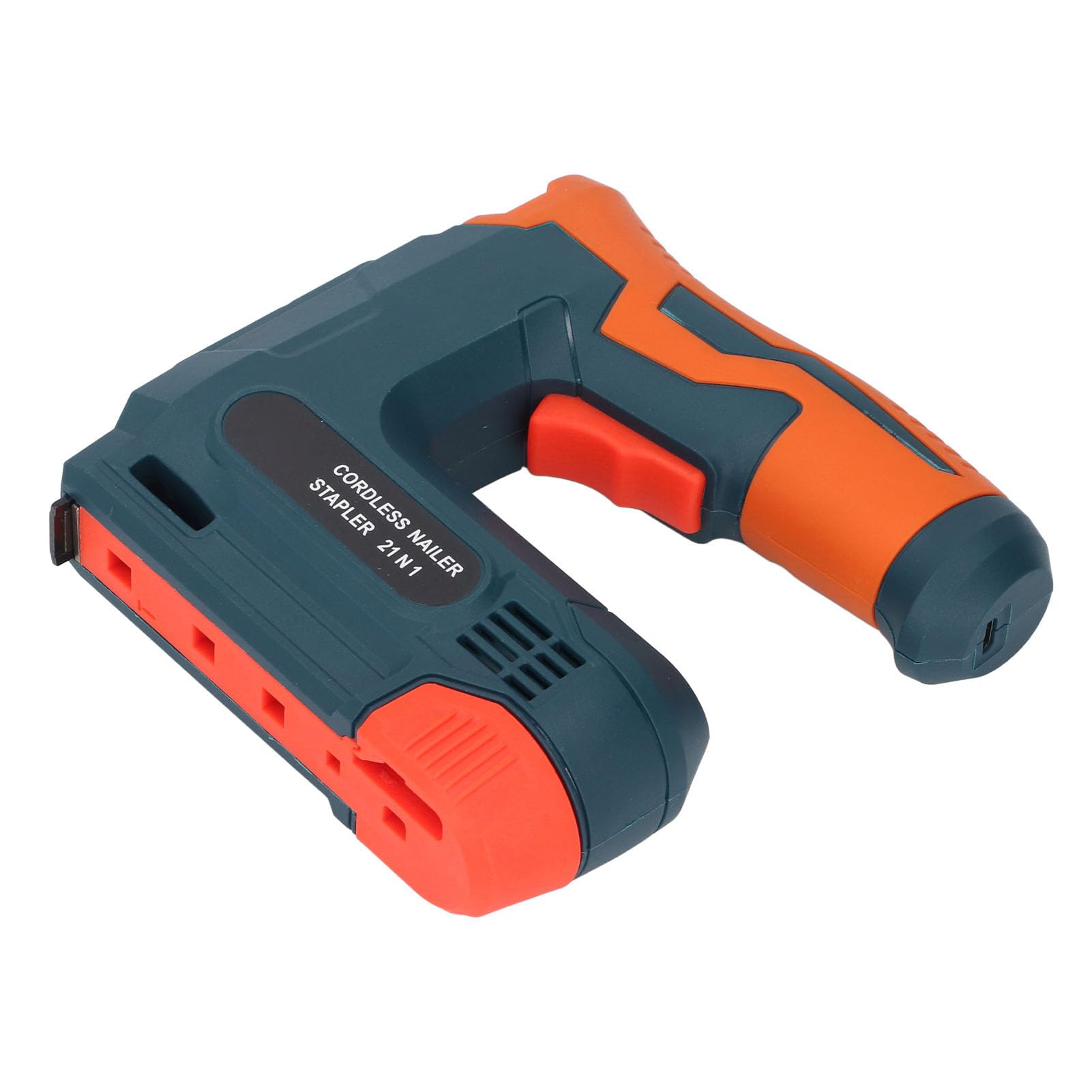Eujgoov Graffettatrice Elettrica, Cucitrice Brad Chiodatrice a Batteria 2 in 1 3,7 V con Ricarica USB C, Design a Triplo Grilletto, 2000 Chiodi, per Tappezzeria Lavorazione del Legno Artigianato Fai