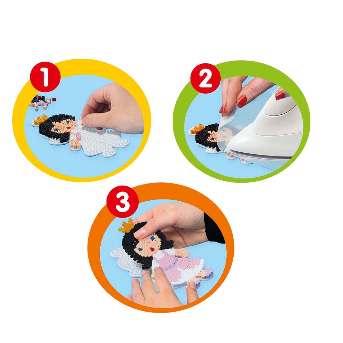 Hama - Boîte De 1400 Perles Maxi - Super Mix - 22 Couleurs - Dès 3 Ans