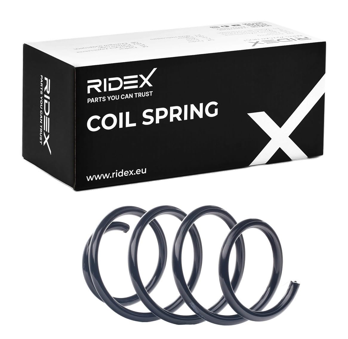 RIDEX 188C1083 2x Ressort de suspension Avant Compatible avec RENAULT Scénic 3 JZ0/1