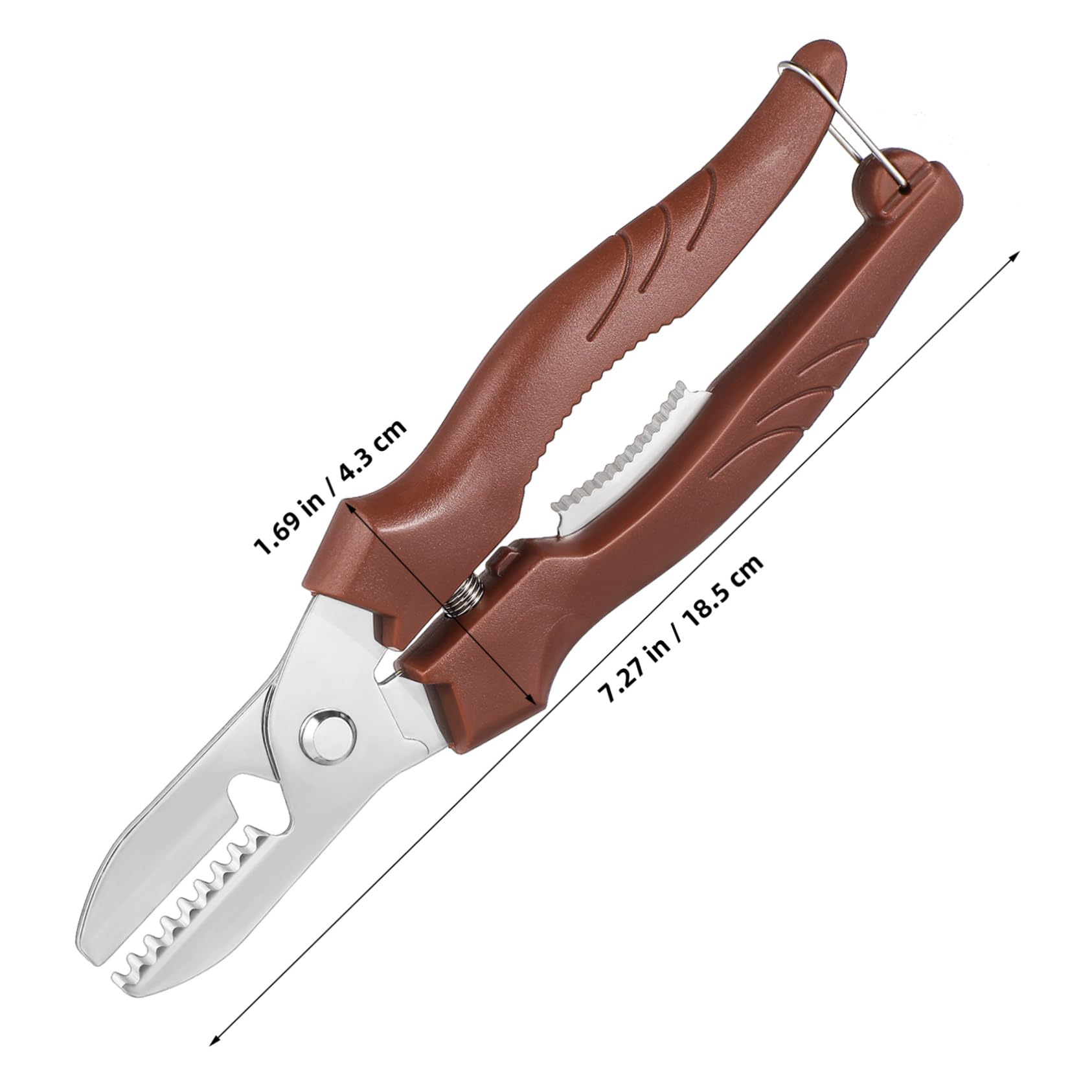 OUNONA Chestnut Opener Tool Manual Chestnut Cutter Nut Cracker for Easy Shelling Stainless Steel Design Multi Functional for Chestnuts Walnuts Hazelnuts Simple to Clean