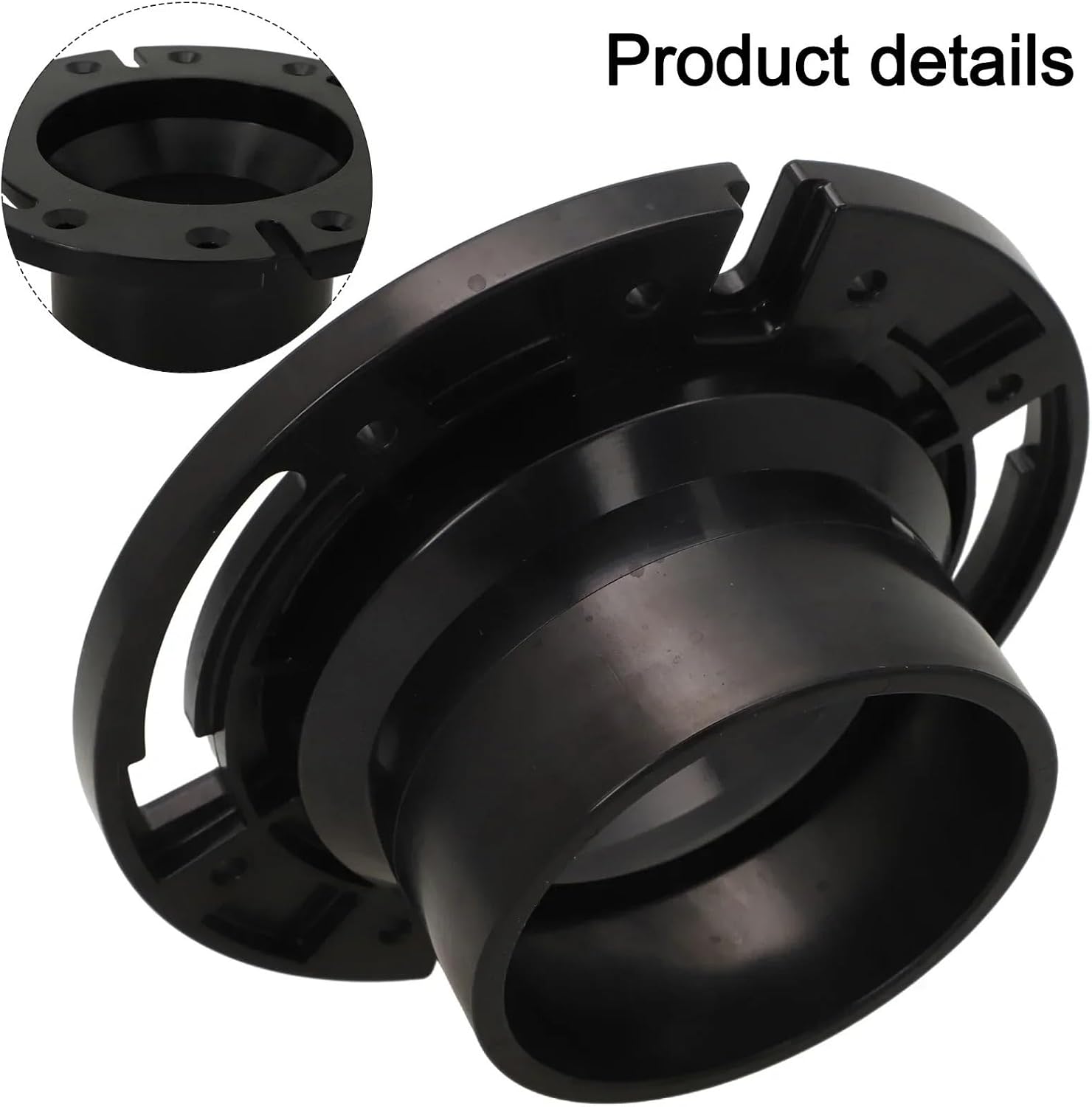 RV Toilet Flange RV Toilet Seal Kit Flange Flush Replacement Part for Base Gasket, Ball Seals