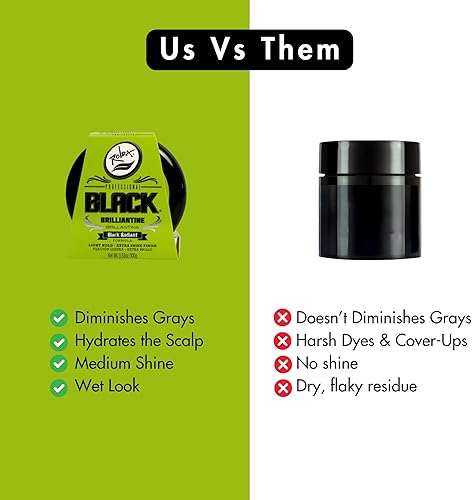 Miniatura 4 de Rolda Black Brilliantine - Cera de color para el cabello