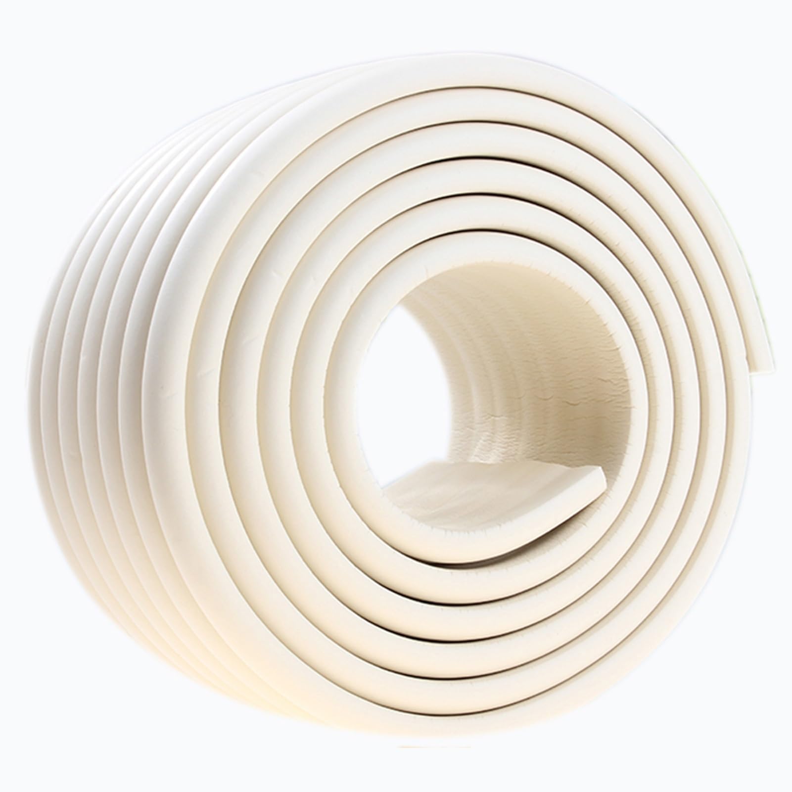 YNBSHGAA Foam edge protectors, Foam Wall Edge Protector, Furniture Safety Bumpers, Sharp Guards Pole Strips Coffee Table,White-a-6pcs