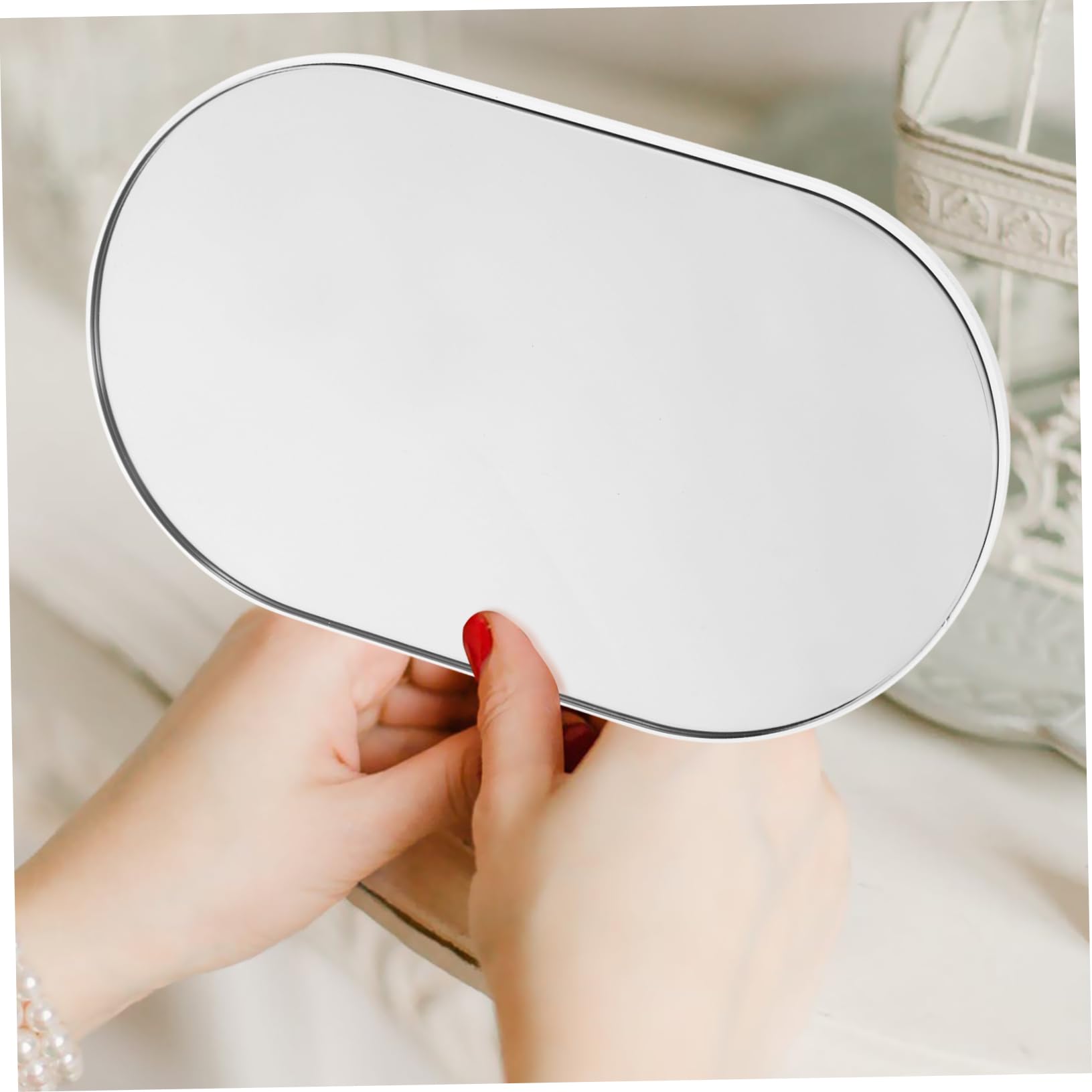 Báscula Digital Para Personas Portátil 26x15 Cm Recargable Báscula De Viaje Electrónica Para Pesar Grasa Corporal y Peso Corporal Uso Doméstico Femenina