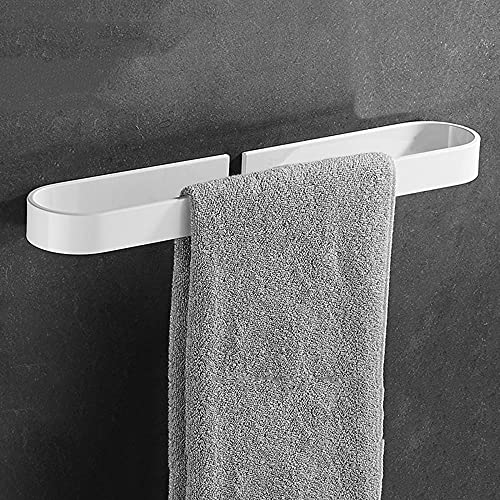 Toallero de un solo poste JCAKES autoadhesivo para baño de 50cm 2