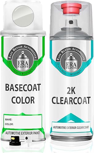 ERA Paints 300 - Alpine White 3 para BMW Exact Match Automotive Touch Up Paint Spray - Kit esencial 2K