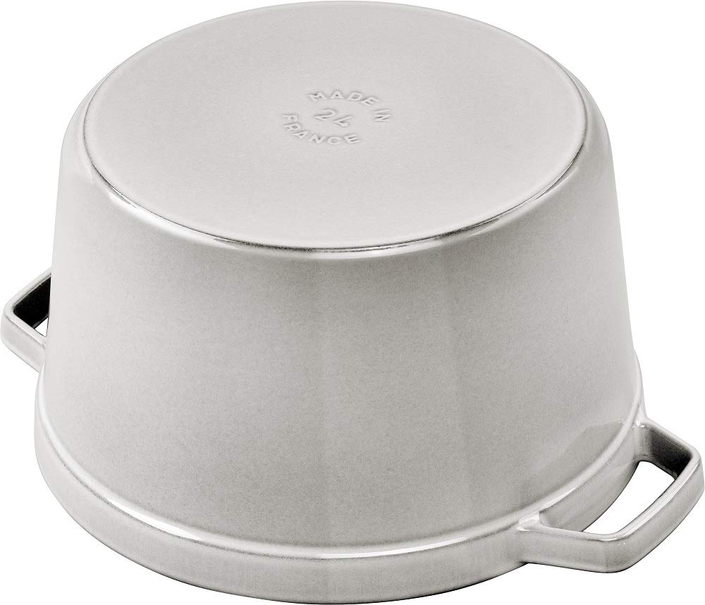 High Cocotte, 24 cm | Truffle | round | Cast iron
