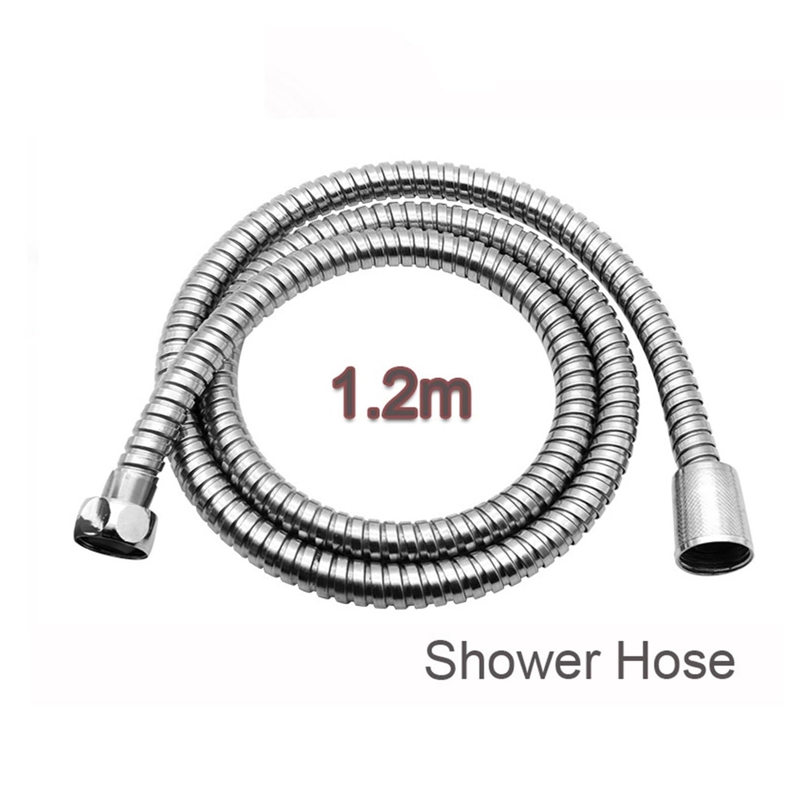 Manguera de ducha de acero inoxidable de 2 m, diseño flexible antitorsión, ajuste universal para todas las duchas, resistente a alta presión, fácil de instalar y fiable