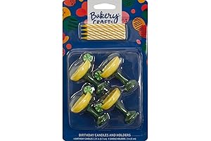 DecoPac 18018 Margarita Birthday Cake Topper Candle Holders