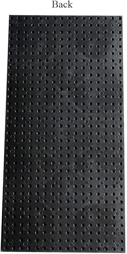 Miniatura 4 de Taken All Placas base de bloque de ladrillos de construcción, color negro, paquete de 6 placas base de 5 x 10 pulgadas, ajuste apretado con juegos