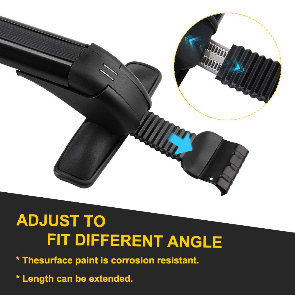 Buy LED Kingdomus Universal Cross Bars Roof Racks, Adjustable 43