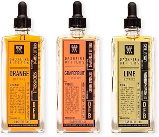 Dashfire Bitters Collection Citrus #2 | Orange, Grapefruit, and Lime Bitters | 3-Pack Set