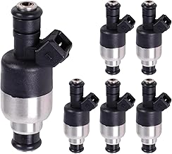 6Pcs Fuel Injectors Fit for Pontiac Firebird 3.1L 1990 1991 1992 Fit for Oldsmobile Achieva 3.3L 1992 1993 17089569
