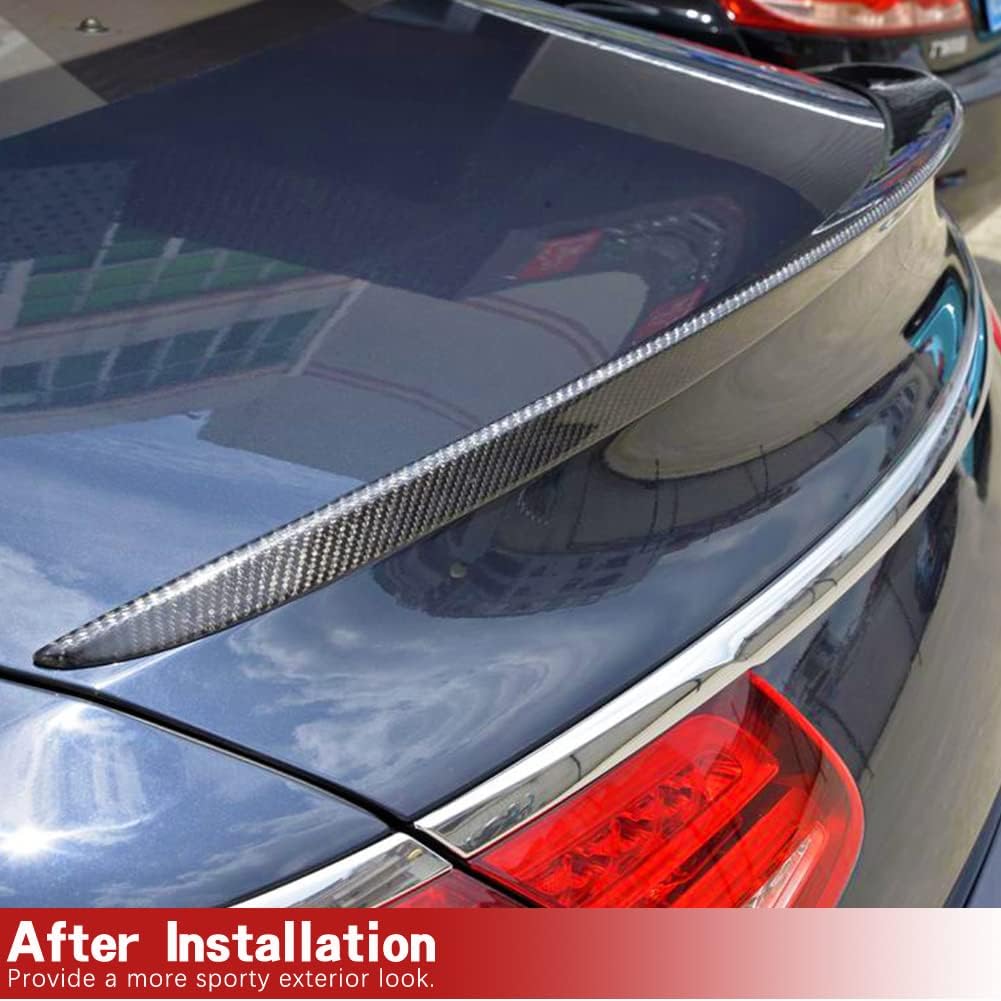 C217 Carbon Fiber Trunk Spoiler for Mercedes Benz S-Class W217 S500 S550 S63 S65 AMG Coupe 2-Door 2014-2018 Rear HighKick Wing Lip Spoiler Body Kits Factory Outlet