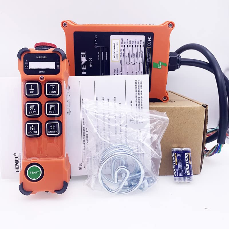 Amazon.com: H106 Industrial Te Control AC/DC 12V Crane Control CE  