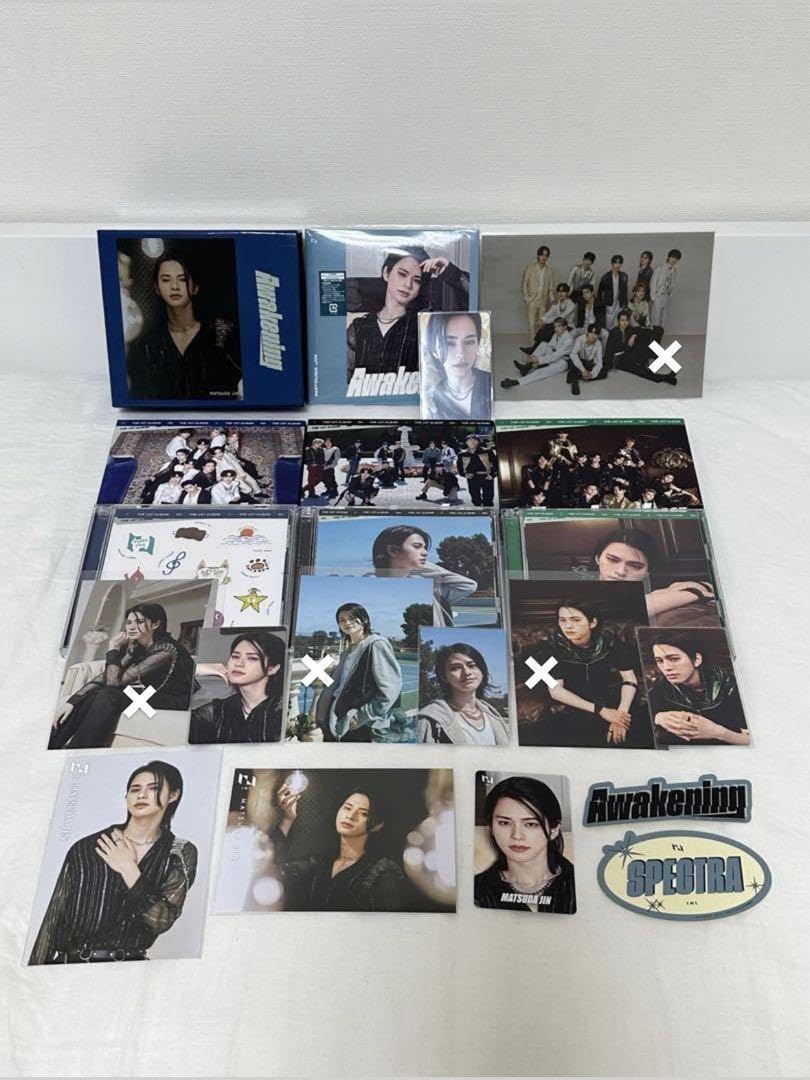 INI 松田迅 ユニバボックス、Awakening fc盤 Album｜Discography｜INI