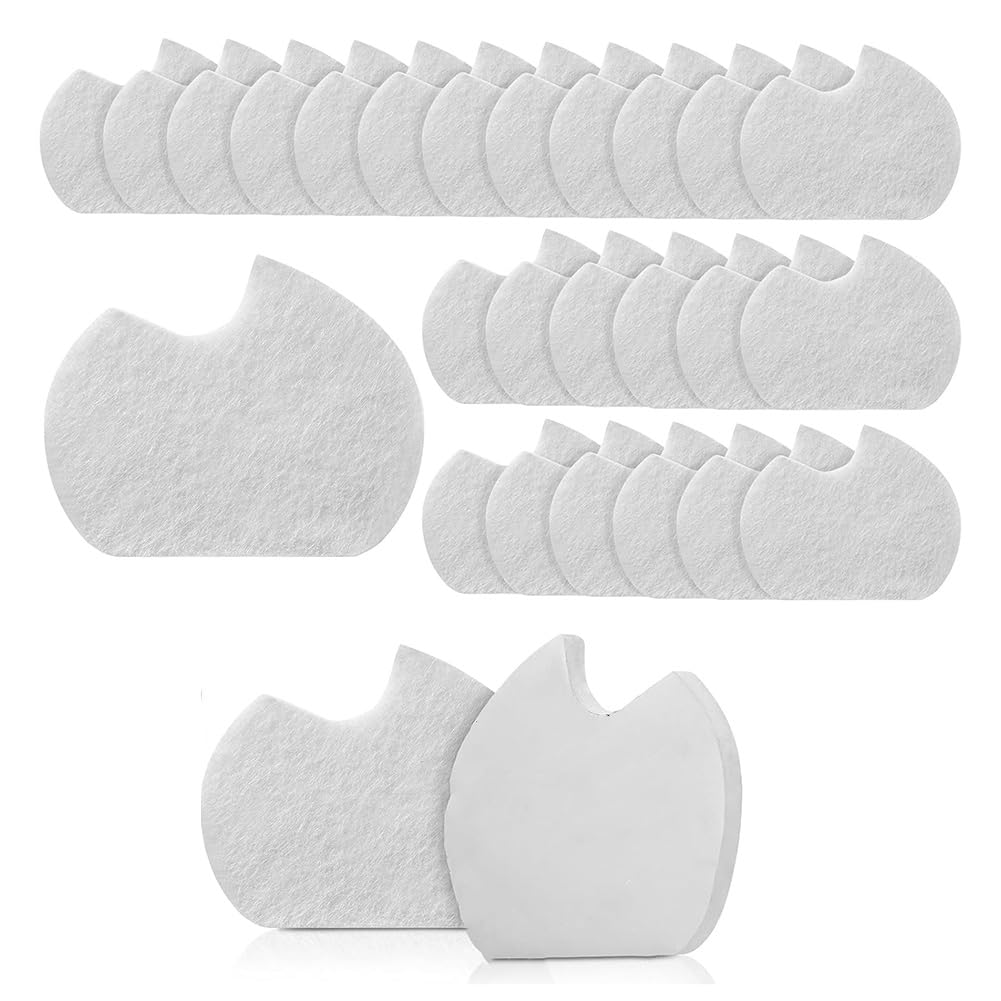 MOLERRI 24 Pieces Foot Pads for Dancer Sesamoiditis Pads Self Adhesive Foot Cushion for Men Women Dancing Pain Relief White
