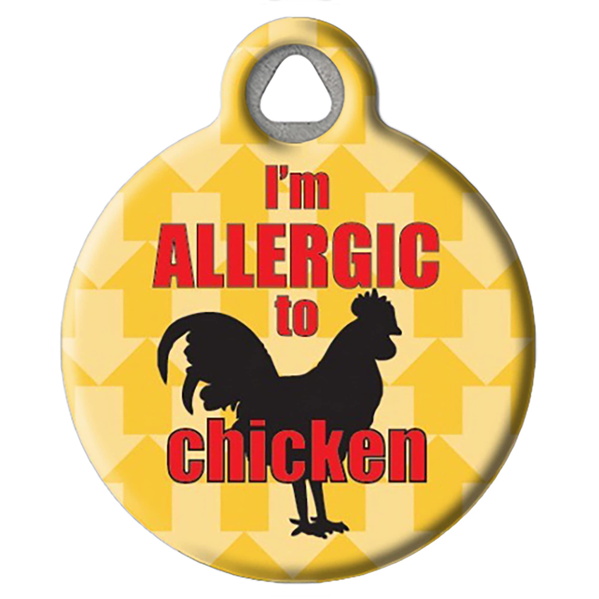 Dog Tag Art Medical-Alert Tag, Custom Pet ID Tags for Dogs and Cats, Personalized Dog Tags with Customized Identification Information - I'm Allergic