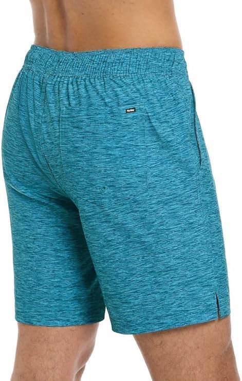 Hurley Swim Shorts (2023 Designs) (US, Alpha, Small, Regular, Regular, Green/Grey)