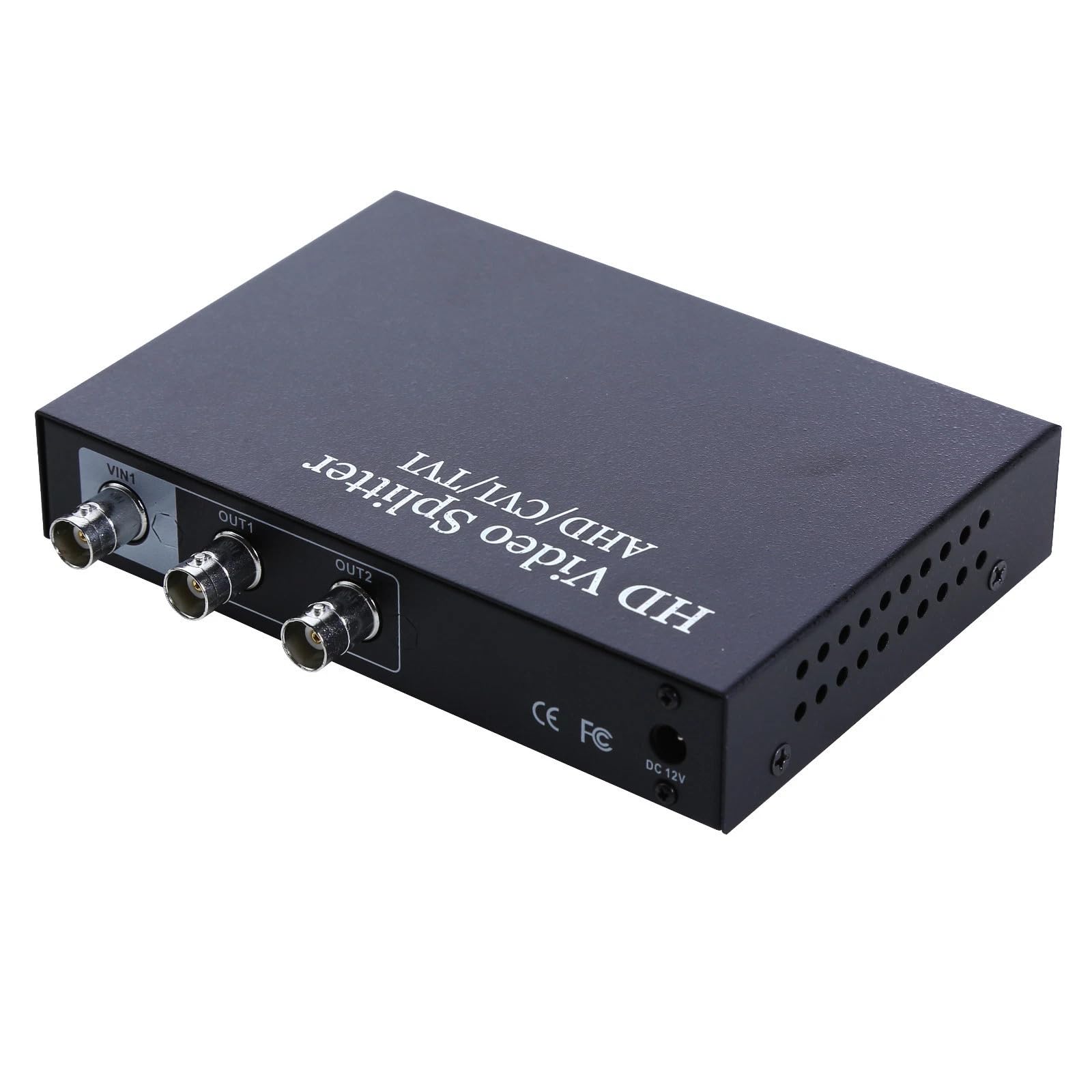 Uhppote - Splitter/distributore/amplificatore video HD AHD/CVI/TVI, con connettore coassiale BNC