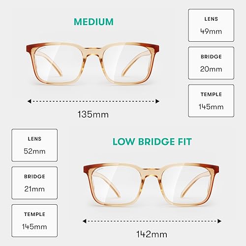 Miniatura 2 de Stoggles Lentes de seguridad con certificación Rectangular Z87.1, luz azul, lente de bloqueo UV, escudo superior y lateral, antivaho y elegantes