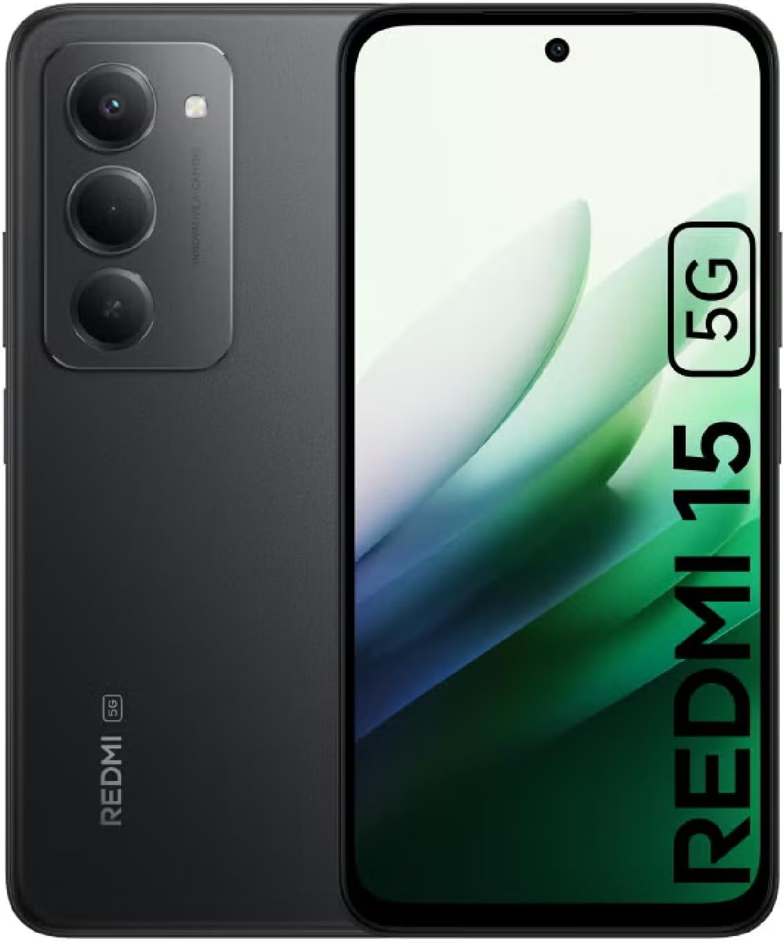 XIAOMI Redmi 15 5G NFC (Compatible with Tmobile Tello Mint & Global) (256GB + 8GB) Unlocked Dual SIM 6.9" 50MP Model 25057RN09E (Titan Gray)