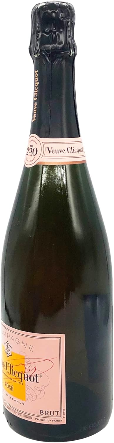 Veuve Clicquot Brut Rose Non Vintage Champagne , 750mL
