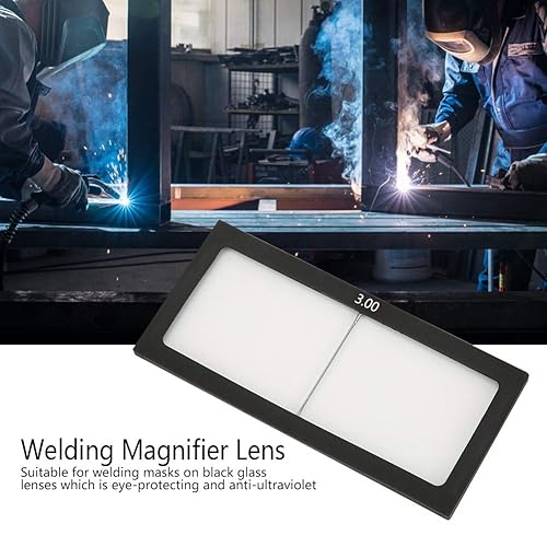 Miniatura 3 de Lente de soldadura con aumento, lente de lupa para casco de soldadura, máscara de soldadura, lente de lupa, protección de ojos, accesorios de