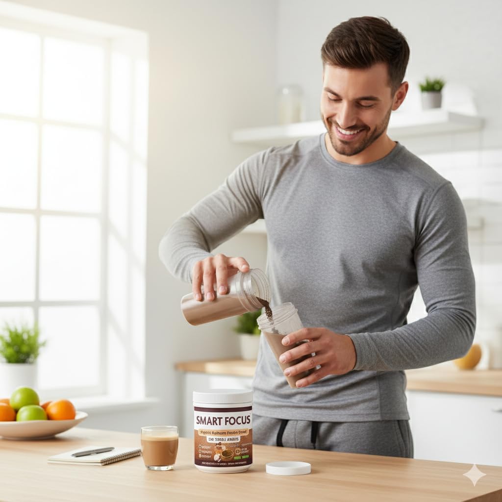 Lions Mane Powder – Lions Mane Mushroom Powder Supplement for Mental Clarity & Focus – Organic Mushroom Powder Extract – Daily Wellness Support Superfood – 60 Servings - Image 7