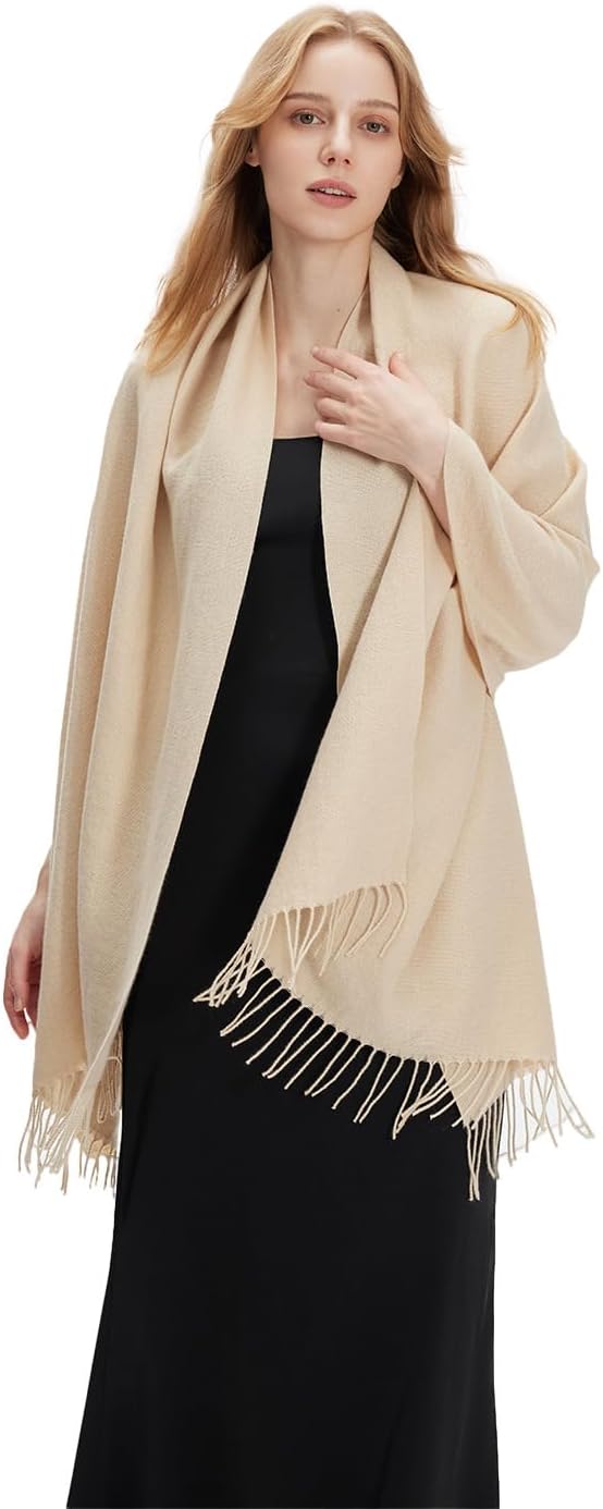 zero season Women's Pashmina Shawl Wrap – Elegant Winter Scarf for Evening Dress, Bridesmaid Gift, Wedding & Formal Events - Image 8