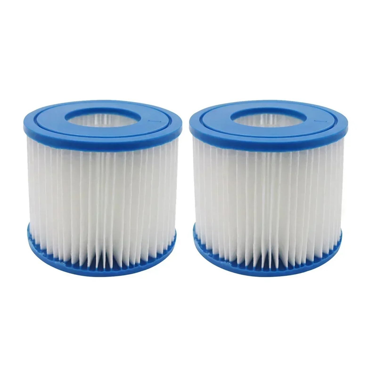 Cartouche filtrante de Type I 58381 58093, Compatible avec BestWay, Pompe de Filtre de Piscine Flowclear Lay‑Z‑Spa, pièces de Rechange(2 Pcs)