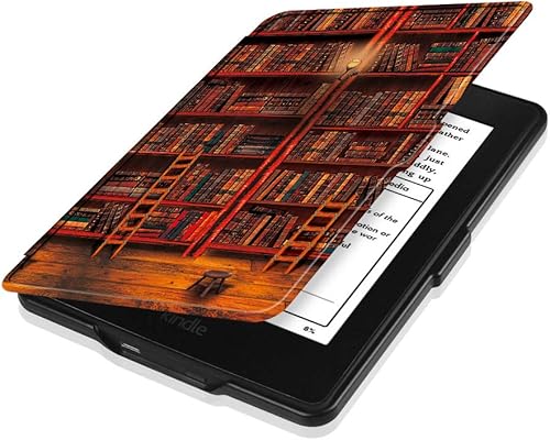 Vista 69 de Funda para Kindle Paperwhite Fintie SmartShell Negro