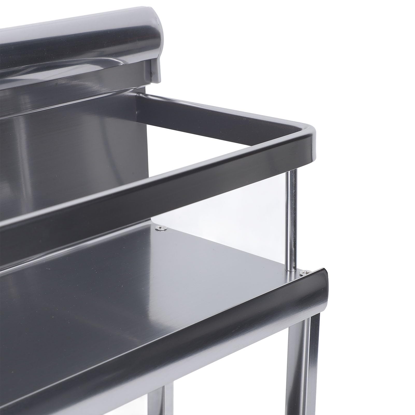 Hztyyier Support Organisateur de Cuisine Mural, Support de Lame en Bois, Supports de Rangement de Baguettes de Cuillère en Alliage D'aluminium, pour la Cuisine
