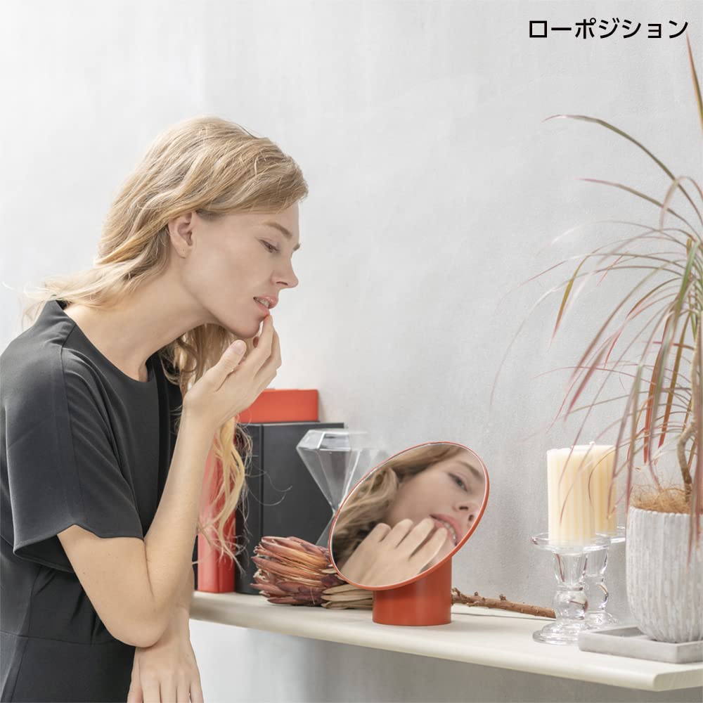 Amazon.co.jp: HORIUCHI MIRROR 高さ変更カンタン メイクアップミラー